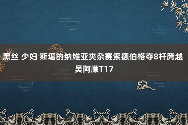 黑丝 少妇 斯堪的纳维亚夹杂赛索德伯格夺8杆跨越 吴阿顺T17